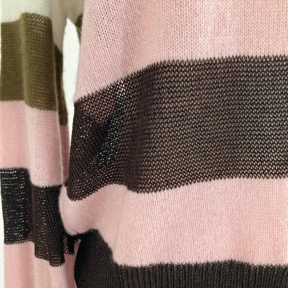 RAG & BONE Annika Cashmere-blend Sweater, Stripe, S - Picture 6 of 11